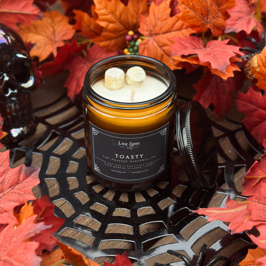 "Toasty" | Fire Roasted Marshmallow | 8oz Scented Candle