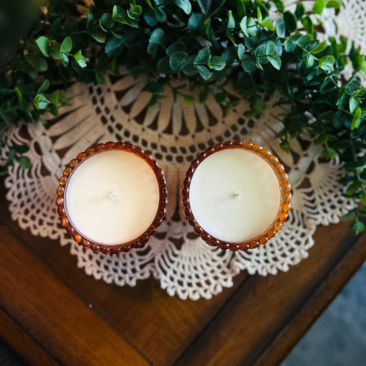 Orange Sherbet Scented Candles | Set of 2