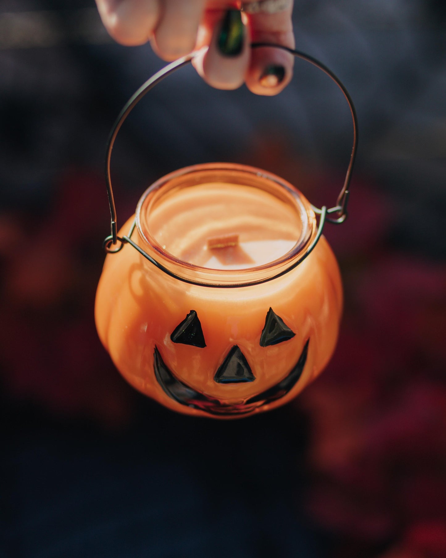 "Jack-O'Lantern" 🎃  Pumpkin Chai Scented Candle